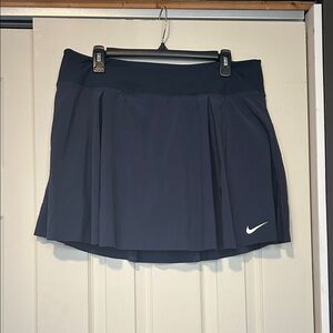 Nike Dark Blue Pleated Skirt